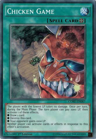 chicken games yugioh